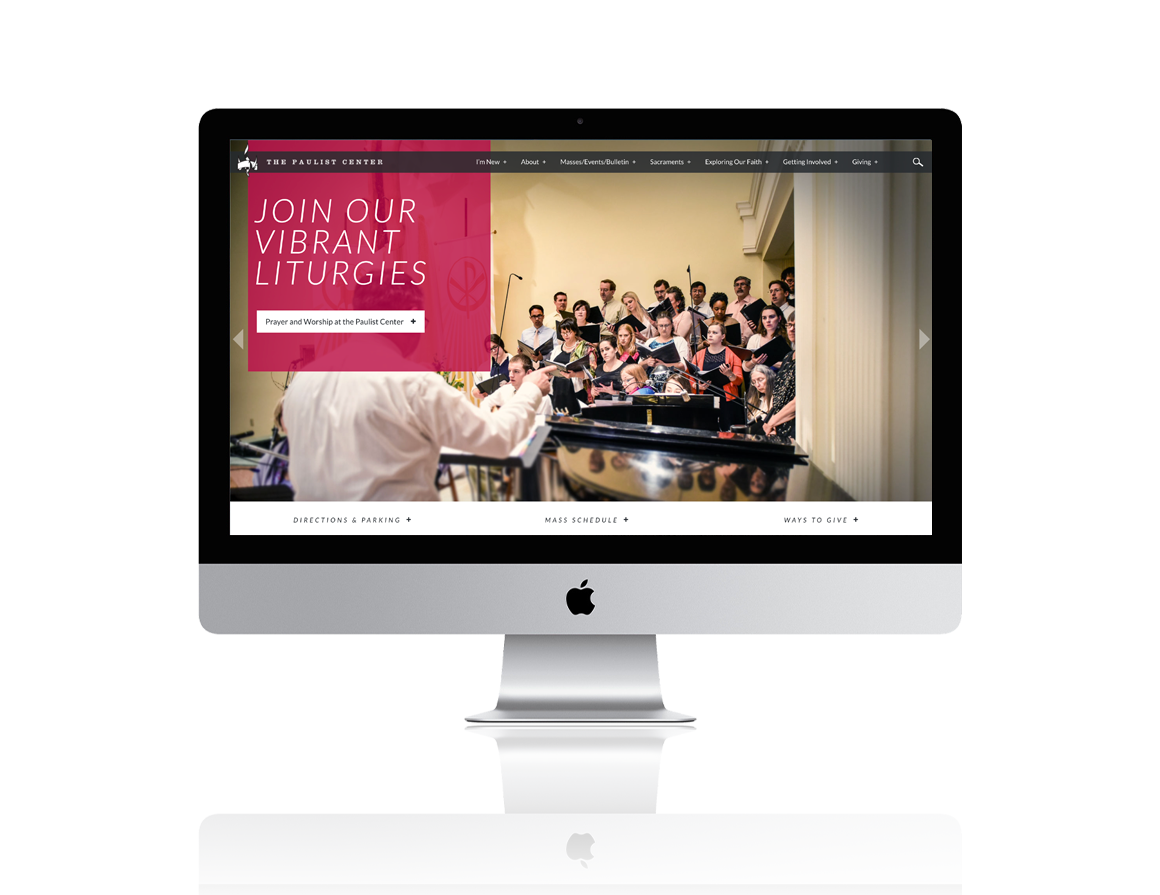 The Paulist Center Website Home Page