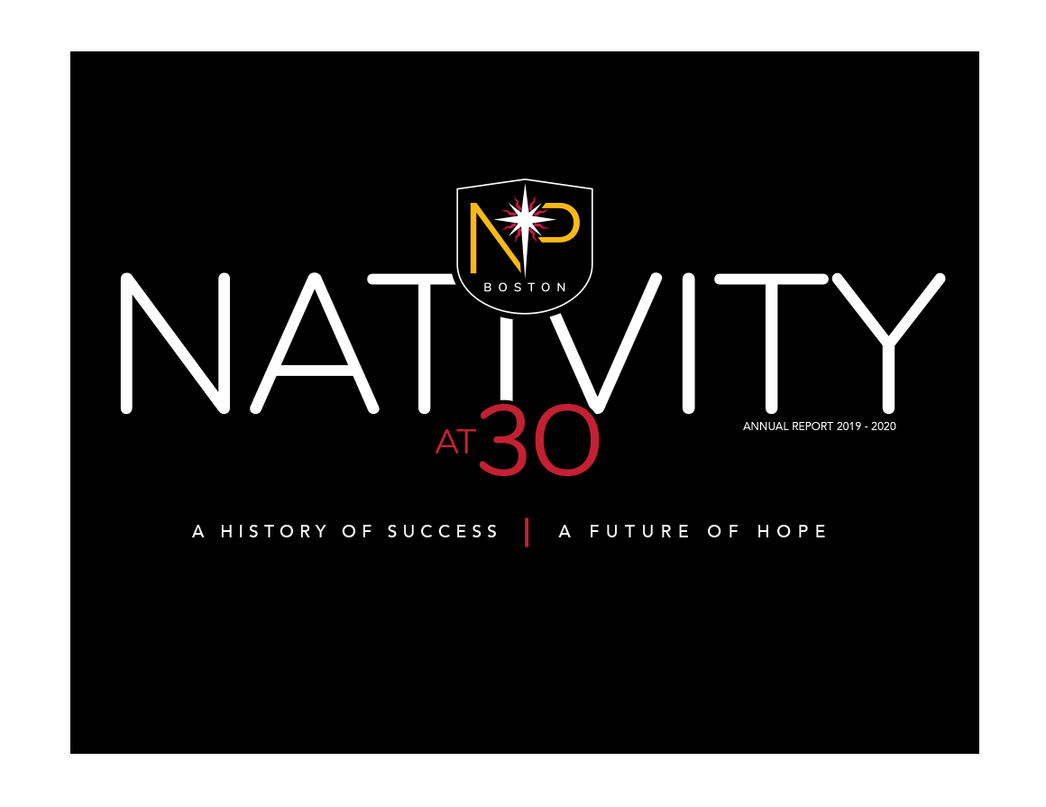 Nativity Preparatory School 2019-2020 Annual Report Cover